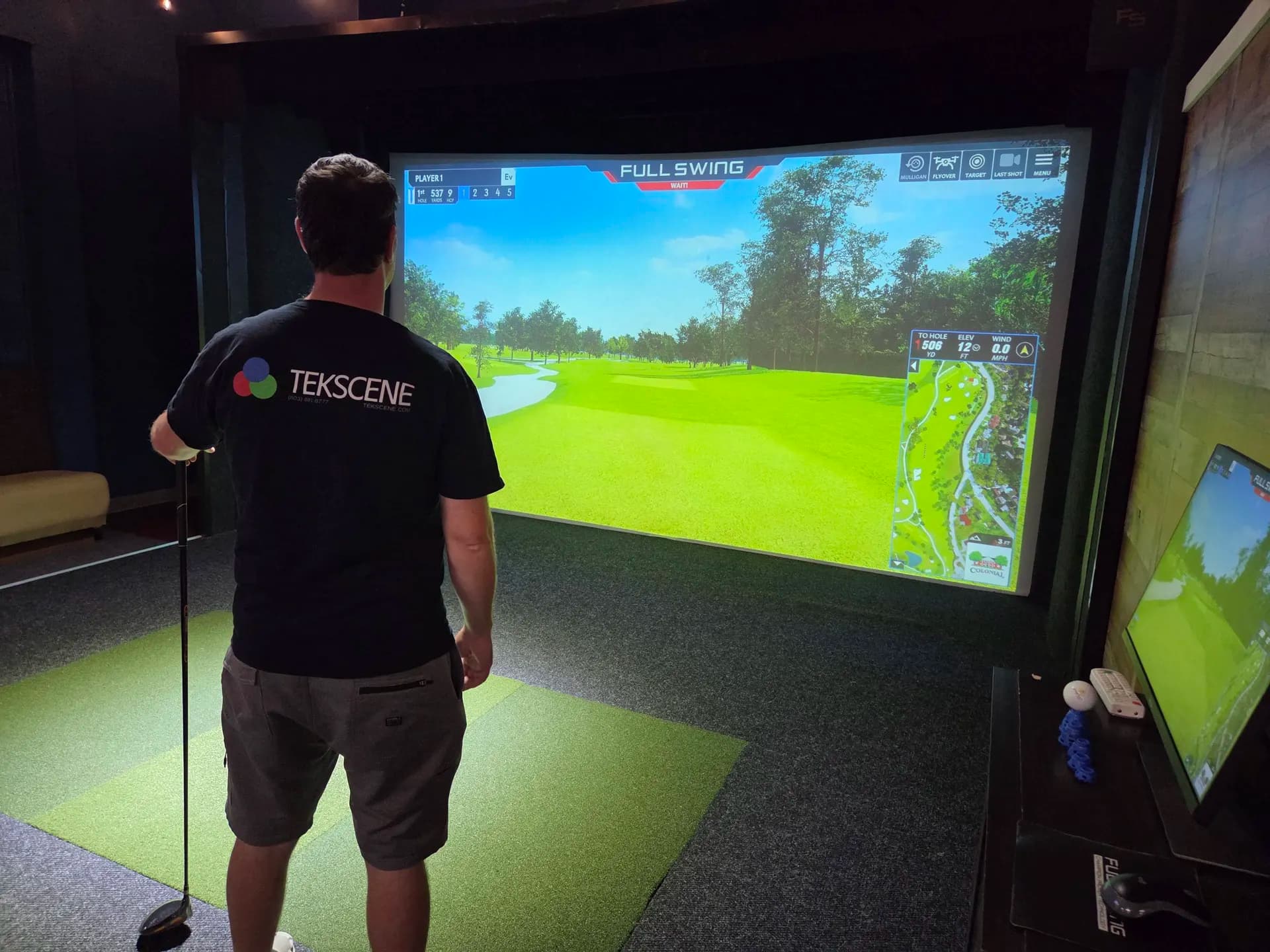 Golf Simulator Projectors — Repaired, Not Replaced